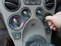 How to replace Panda heater control lights