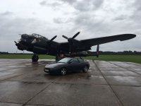 My 2litre 20v turbo and a Lancaster