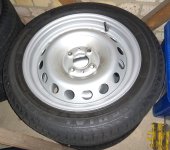 Seicento 14" Steelies with Tyres