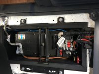 Starter Battery top up or removal /replacement