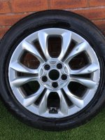 Fiat 500x alloys and tyres