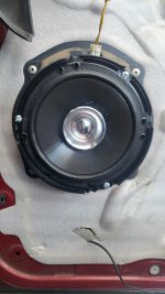 Front speaker replacement