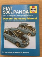 Haynes Fiat 500 and Panda workshop manual
