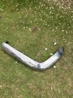 Fiat Spider 124 Stainless Steel Bumper Set