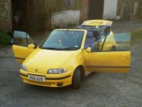 Treasure from the Barn! 1998 FIAT punto mk1 cabrio, dry stored 12yrs