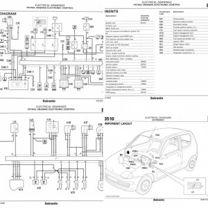 Seicento wiring diagrams