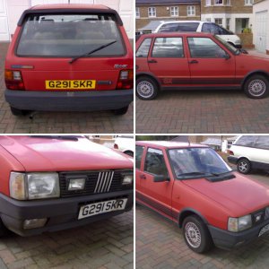 Mk1 Fiat Uno 70SX 'G' Reg