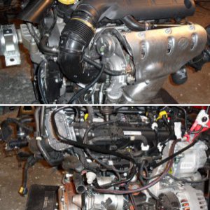 Abarth 500 engine transplant