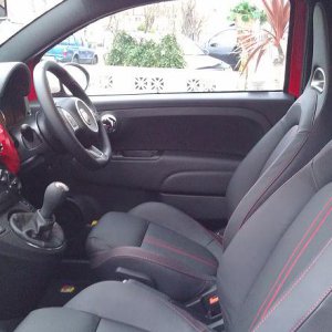 Abarth 500 Leather Interior