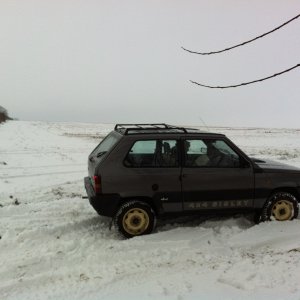 Sisley in the snow.
