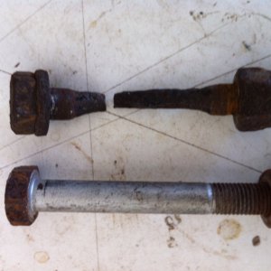 Suspension bolts