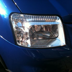 Chrome indicator bulbs