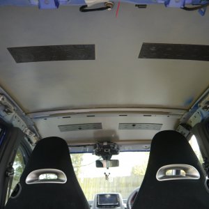 Fiat Panda 100hp - roof soundproofing 1