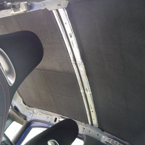 Fiat Panda 100hp - roof soundproofing 6