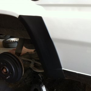 Wheel arch trims