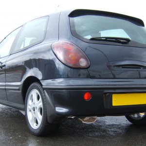 1996 Fiat Bravo 1.8 HLX Ink Black - Stainless Steel Exhaust Longlife Sockpo