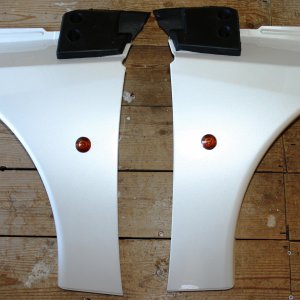 Wingd fitted with ancillary items