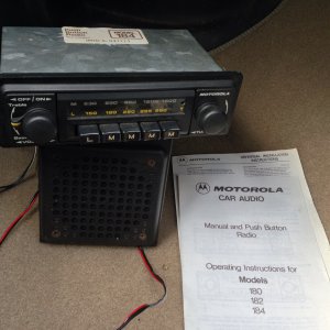 Old radio and speaker