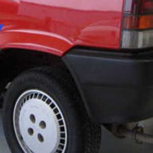 Panda rear wheel arch trim