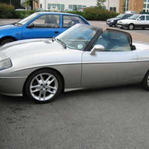 My Fiat Barchetta with a bit of help from PSP