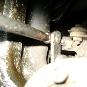 Panda 4x4 gear 4wd selector linkage fix