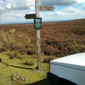 Panda 4x4 Off road trip Yorkshire Dales