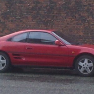 MR2 with new wheels