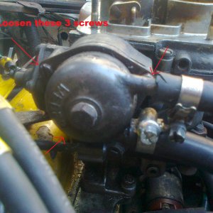 Carburettor mk1 4x4 auto choke set-up