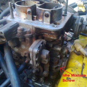 Carburettor mk1 4x4 auto choke set-up