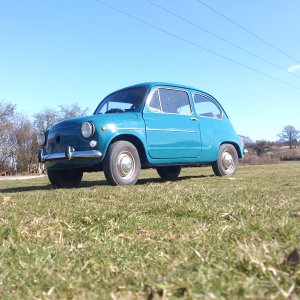 My fiat 600 in all her glory