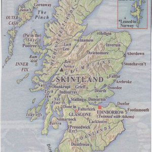 Scotland Map