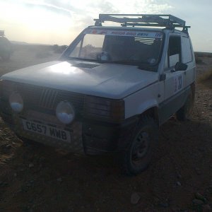 Panda Raid 2014 - mk1 Panda 4x4 UK