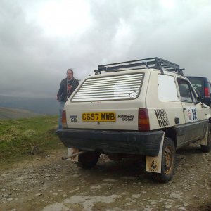 Panday 2 2wd friendly off roading Panda 4x4