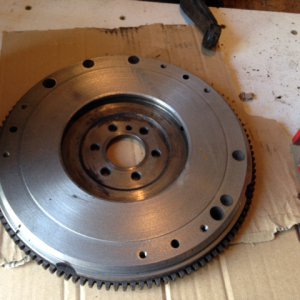 Lightened flywheel