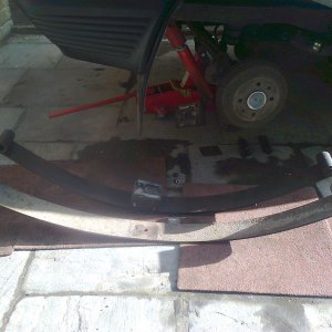 Marbella leaf springs replaced by panda 45 springs