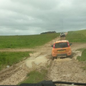 Offroading on Salisbury Plain.