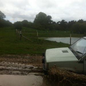 Offroading on Salisbury Plain.