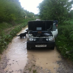 Offroading on Salisbury Plain.