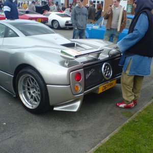 Zonda again, check out the exhausts