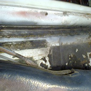 Mk1 Panda 4x4 Sill Rust Jacking Point