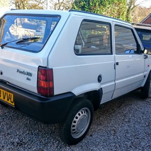 panda mania 750 white back to black!
