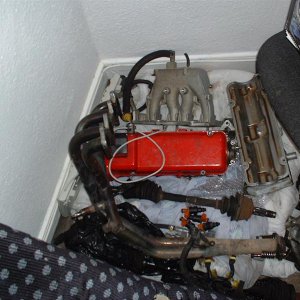 the spare car