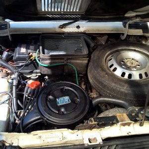 Fiat Panda 4x4 Airbox Carburettor Cleaning