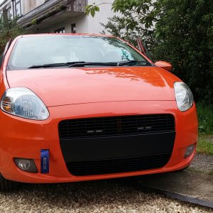 front bumper black vinyl