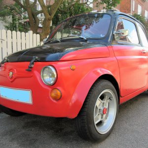 Fiat 500 F De Luxe 1970 Abarth replica