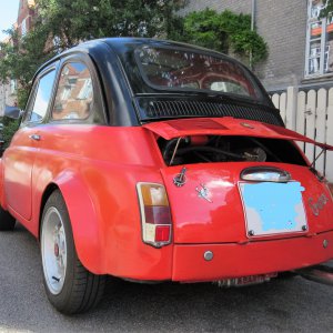 Fiat 500 F De Luxe 1970 Abarth replica