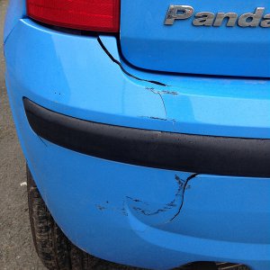 Rear Bumper Damage