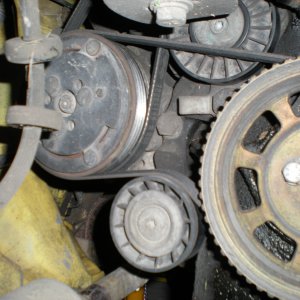 AC Compressor and alternator belts