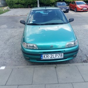 My Punto Mk1 in Krakow, Poland