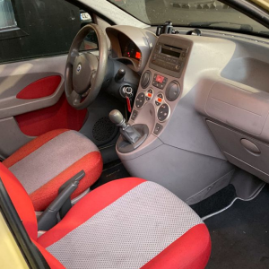 Fiat Panda 4 x 4 Yellow with red interior